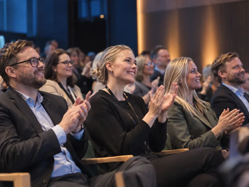 Illustrative audience participation photo
