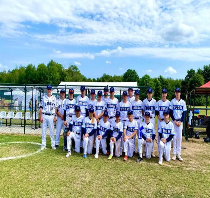 Finnish youth baseball team in Europe